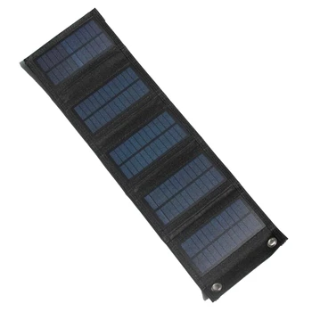 7.5 W Kokkupandav päikesepaneel 5V USB Paindlik Veekindel Kokkuklapitavad Kaasaskantav Päikesepaneelid Smartphone Aku Laadija