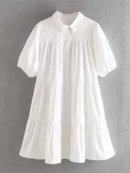 SD9995 suvine kleit uus lühikeste varrukatega särk tüüp lai kleit