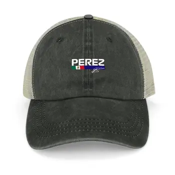 Sergio Perez Mehhiko Kauboi Müts kõva müts Hip-Hop Naiste Mütsid 2023 Meeste