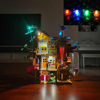 USB-Light Komplekt LEGO 41703 Sõpruse Puu Maja, Plokid, Tellised Hoone Komplekt (EI SISALDA LEGO MUDEL)