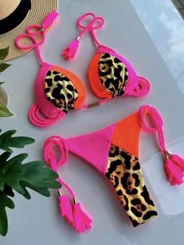 2023 Seksikas Supelpüksid Spetsiaalse Riidest Jätkukohti 2 Tükki Bikinis Set Naiste Ujumistrikoo Push Up Biquini Brasiilia Beachwear trikoo