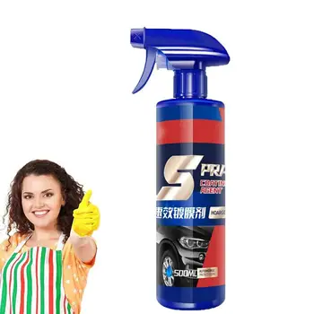500ml 3 In 1 Auto Värvi Remont Keraamiline Kate Spray Kiiresti Nano-kate Spray Wax Auto Hüdrofoobsed poola Värvi Puhastaja