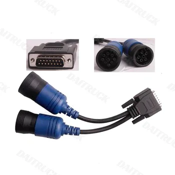 6 - ja 9-pin Y Deutsch Adapter kaabel USB-Link 125032 Diisel Auto Diagnostika Skanner PN 405048 Adapter kaabel