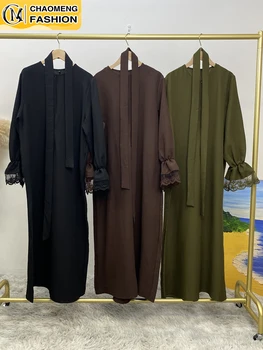 Chaomeng Abaya Dubai Rüü Femme Musulmane Kauhtana Marocain Türgi Seal Kaftan Islam Riided Maxi Vestidos Moslemi Naiste Pikk Kleit