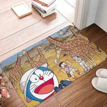 Doraemon Cartoon Jalamatt Magamistuba, Kaasaegne Pehme Vaip Köögi Uks Korrusel Rõdu Anime Tolmukindel Põranda Vaipa Ukse Matt Ala Vaibad