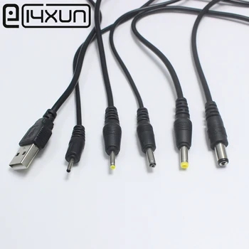 EClyxun 1tk USB-Pordi 5.5*2.5 mm 2,5*0.7 3.5 mm*1.35 mm 4.0*1.7 mm 5.5*2.1 mm 5V DC Barrel Power Jack Kaabli Ühenduspesa
