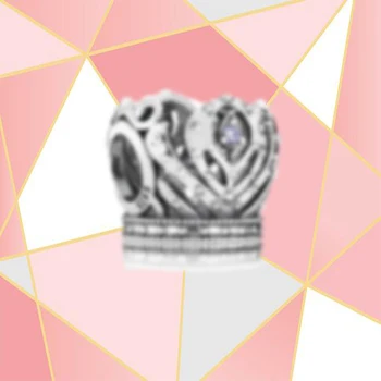 Euroopa Ja Ameerika Trend Moe Uus 925 Hõbe Lõbustuspark Seeria Võlusid Teemant Ripats Kroon Tüdruk Kingitus