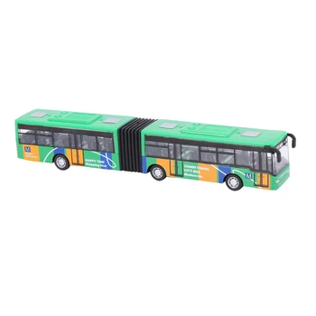 Laste Diecast Mudel Sõiduk Shuttle Bussi, Auto Mänguasjad Väike Beebi Tõmmake Tagasi, Mänguasjad, Roheline