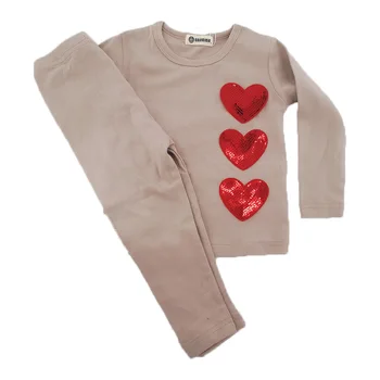 Pehme Laste Boutique Star varustus Kids Puuvillane Top+püksid 2piece Riided Poistele Pere teise lapse Pidžaama Tüdrukutele Kevad Riiete Komplekt