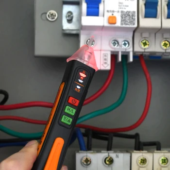 Pinge Detektor Smart Mitte-Kontakti Pinge Tester Pen Arvesti 12-1000V Praeguse Elektrilise Anduri Test Pliiats Pinge Indikaator