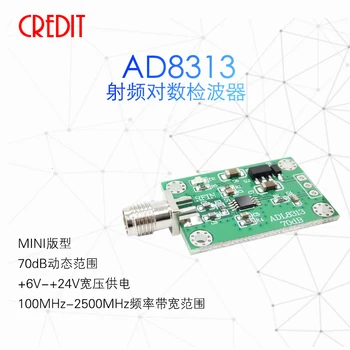 Uus AD8313 Moodul Tekstiilivärvid Demodulation Logaritmiline Võimendi 0.1 GHz-2,5 GHz RF Logi Detektor
