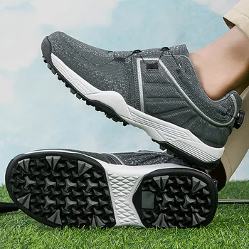 Uus Koolitus Golf Kingad Meeste Ja Naiste Suured Suurused 36-48 Golfimängijad Kingad Väljas Mugav Walking Tossud Anti Slip Sportlikud Kingad